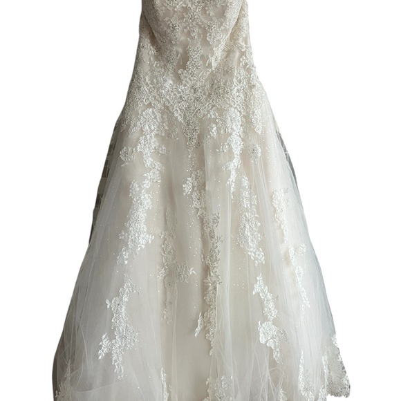 Elegant Lace Wedding Dress - Picture 5 of 16